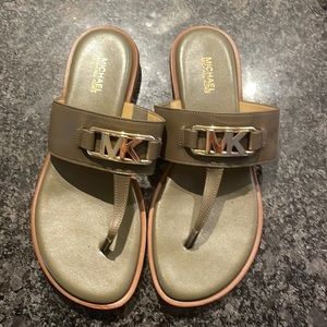 Michael Kors Army Green Sandals